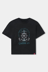 Caribbean Stone Washed Oversized Tshirt - Unisex